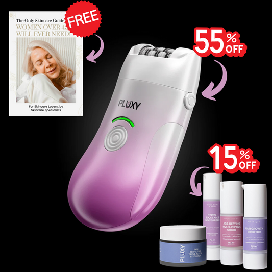PLUXY™ -  BODY EPIL PRO - 55% OFF + Free Ebook + 15% Skincare